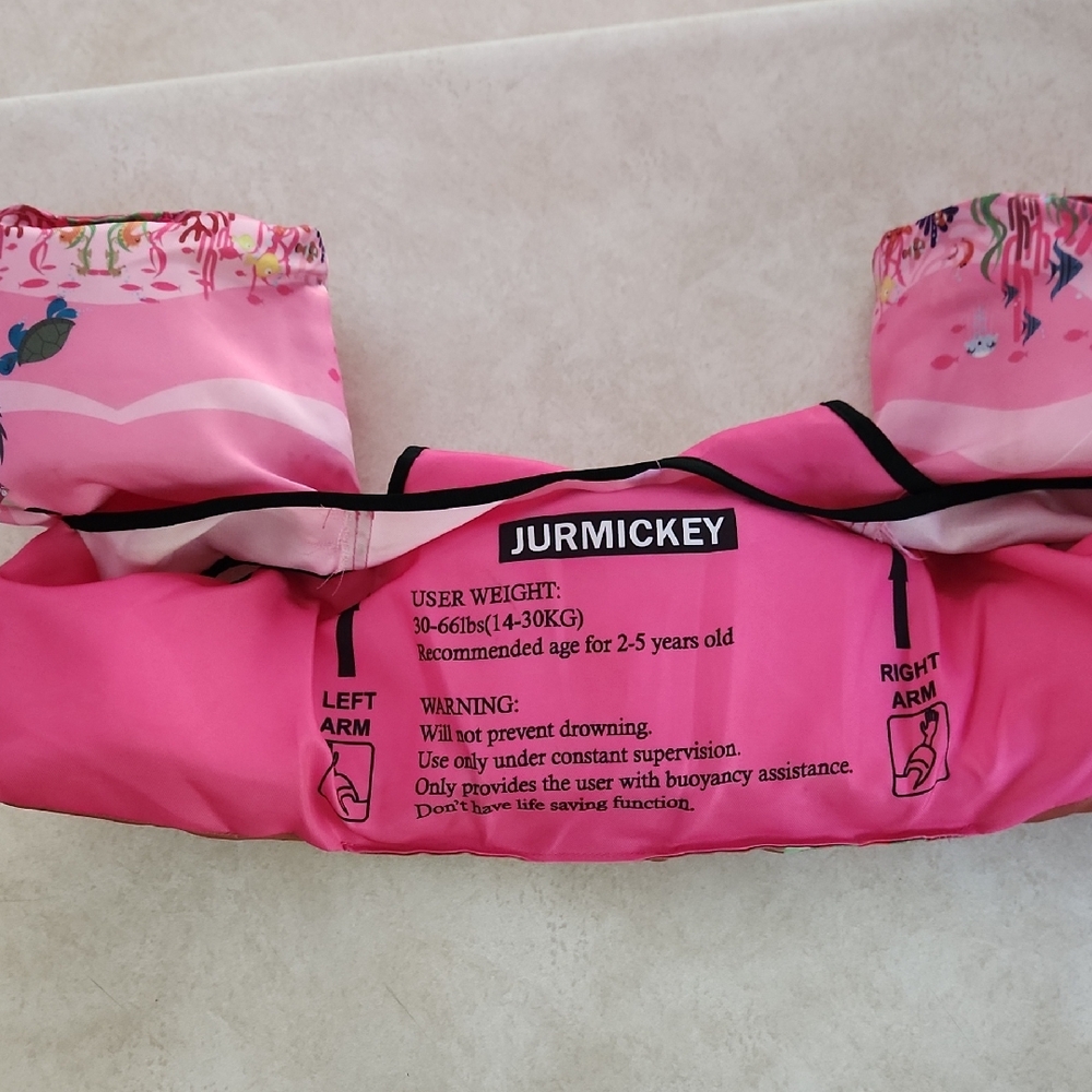 Pink Kids Swim Trunks